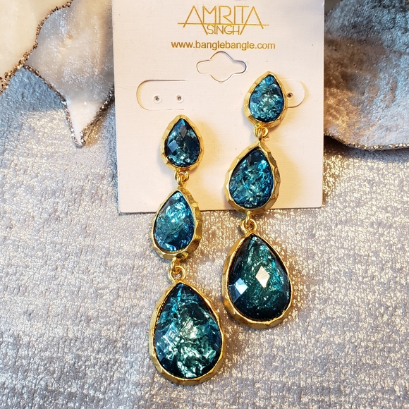 Amrita Singh Jewelry - Amrita Singh East Hampton Blue Star Earrings